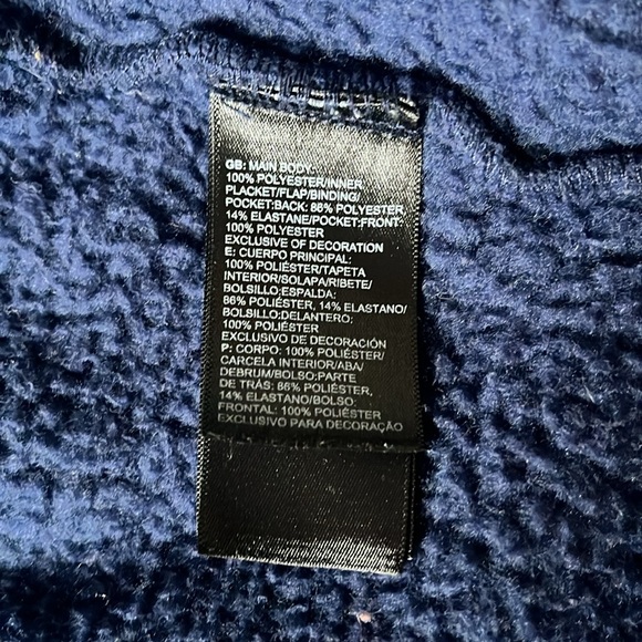 the north face button up fleece jacket - Picture 4 of 5